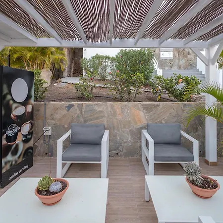 2br Terrace House - Pool & Solarium Mogan